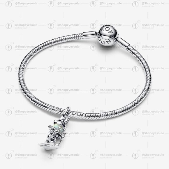 Pandora Skier Dangle Charm - Picture 3 of 6